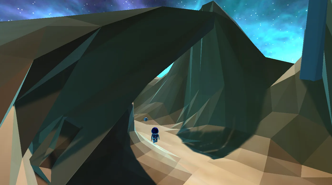 La passe des canyons, de nuit